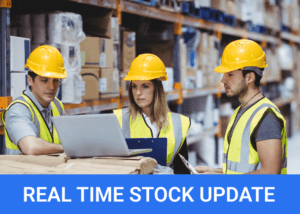 Real time stock update