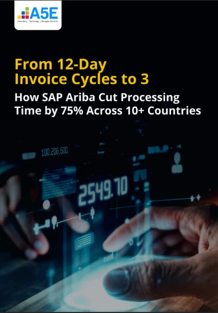 75% Faster Invoice Processing with SAP DRC + Ariba